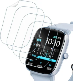 4X FOLIA OCHRONNA NA AMAZFIT GTS 2 MINI WYSOKA OCHRONA WYTRZYMAŁA - Akcesoria do smartwatchy - miniaturka - grafika 1