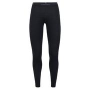 Bielizna sportowa damska - Legginsy termoaktywne damskie Icebreaker 200 oasis black - L - miniaturka - grafika 1