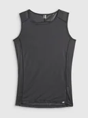 Koszulki sportowe męskie - 4F Potówka kolarska męska - czarna XL - miniaturka - grafika 1