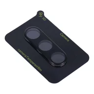 Akcesoria do smartwatchy - Szkło hartowane 5D Full Glue do aparatu - do Samsung Galaxy S23 Plus Czarny - miniaturka - grafika 1