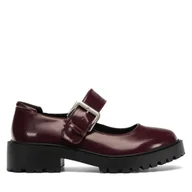 Półbuty damskie - Półbuty Jenny Fairy WYL3951-2 Bordowy - miniaturka - grafika 1