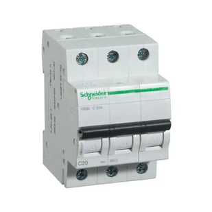 Schneider Electric Wyłącznik nadprądowy K60N 3P 20A C A9K02320 - Bezpieczniki elektryczne - miniaturka - grafika 2