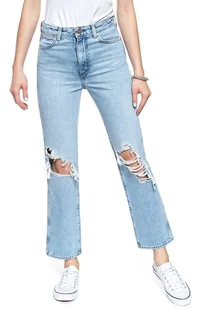 Wrangler Retro Straight Blue Hawaii W238Ri92F-W27 L32 - Spodnie damskie - miniaturka - grafika 1