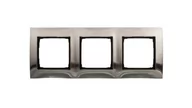 Klawisze i ramki - Simon KONTAKT- SIMON 54 INOX Ramka X3 DR3/61 - miniaturka - grafika 1
