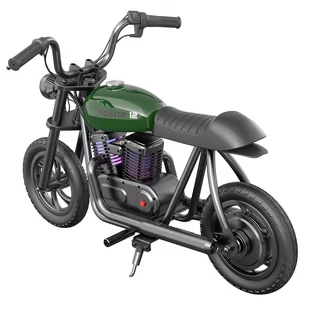 Motocykl elektryczny dla dzieci HYPER GOGO Pioneer 12 Plus, 21,9 V 5,2 Ah 160 W, opony 12'x3', 12 km - zielony - Motocykle - miniaturka - grafika 3
