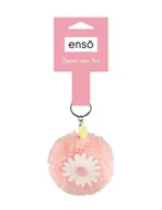 Breloki - ENSO/ brelok do kluczy z pomponami Marguerite - miniaturka - grafika 1