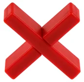 Łamigłówki - Eureka Łamigłówka Krzyżyk Cross Puzzle) poziom 2/4 - miniaturka - grafika 1