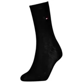 Skarpetki damskie - Skarpetki TH Women Sock 1P Premium Rolltop Black 701228935 001 (TH1393-a) Tommy Hilfiger - miniaturka - grafika 1