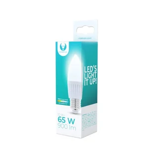 Żarówka LED E27 C37 10W 230V 6000K 900lm ceramiczna Forever Light - Żarówki LED - miniaturka - grafika 1