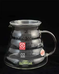 Hario V60-02 Range Server Clear 600ml - Czajniki na gaz - miniaturka - grafika 3