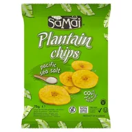 Kuchnie świata - Samai Chipsy bananowe z solą morską 75 g - miniaturka - grafika 1