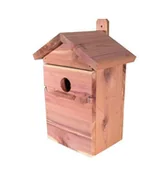Klatki i wyposażenie dla ptaków - Vitapol Lęgówka dla ptaków z drewna cedrowego 2szt wymiennych frontów w zestawie 21x15,5x32cm - miniaturka - grafika 1