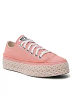 Trampki damskie - Converse Tenisówki Ctas Espadille Ox 570771C Różowy - miniaturka - grafika 1