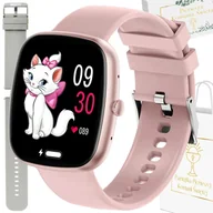 Smartwatch - Gravity GT18-2 Różowy, Szary - miniaturka - grafika 1