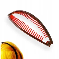 Ozdoby do włosów - Spinka do włosów Banan shogun Klamra brązowa - miniaturka - grafika 1