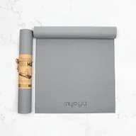 Maty do jogi - Mata do jogi myga - Entry level 4mm - szary - miniaturka - grafika 1