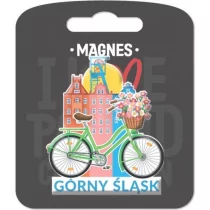 PAN DRAGON Magnes I love Poland Górny Śląsk ILP-MAG-C-KAT-16 - Magnesy - miniaturka - grafika 1
