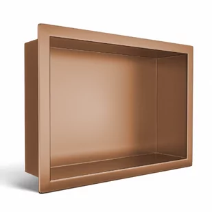 Balneo półka wnękowa WALL-BOX ONE COPPER 300x200x100 - Akcesoria łazienkowe Balneo półka wnękowa WALL-BOX ONE COPPER 300x200x100 - Akcesoria łazienkowe - miniaturka - grafika 1