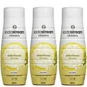 Syropy i koncentraty owocowe - 3x Syrop do SodaStream Elderflower Zero 440ml - miniaturka - grafika 1