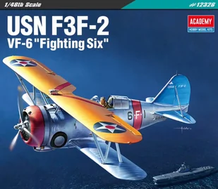 Model plastikowy Us Navy Fighter F3F-2 148 - model lub pojazd - Modele do sklejania - miniaturka - grafika 1