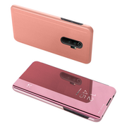 Etui i futerały do telefonów - Clear View Case futerał etui z klapką Xiaomi Redmi Note 8 Pro różowy - miniaturka - grafika 1