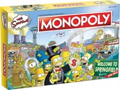 Gry planszowe - Kolekcjonerska Gra Planszowa MONOPOLY THE SIMPSONS Bart Homer Springfield! - miniaturka - grafika 1