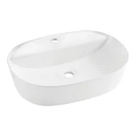 Umywalki - Umywalka ceramiczna nablatowa Halia 50 x 38 Invena - miniaturka - grafika 1