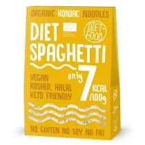 Diet-Food BIO Organic Spaghetti - makaron roślinny z rośliny Konnyak 300gr netto shirataki - Makaron - miniaturka - grafika 1