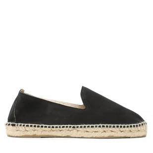 Espadryle Manebi Flat Espadrilles K 1.0 C0 Czarny - Espadryle męskie - miniaturka - grafika 1
