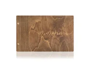 Album Allubra Drewniany (Orzech) skręcany, Memories - karty czarne