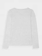 Bluzki damskie - LONGSLEEVE DAMSKI 4FWMM00TLONF376 4F XL - miniaturka - grafika 1