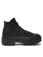 Trampki damskie - Converse Trampki Chuck Taylor All Star Lugged Heel Platform A11635C Czarny - miniaturka - grafika 1