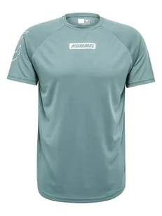 Hummel Koszulka sportowa "Topaz" w kolorze turkusowym - Koszulki sportowe męskie - miniaturka - grafika 1