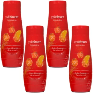 4x Syrop do SodaStream Cola + Orange 440ml - Syropy i koncentraty owocowe - miniaturka - grafika 1