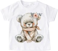 Koszulki dla dziewczynek - Koszulka dla dziewczynki cuteanimals23 - miniaturka - grafika 1