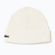 Czapki damskie - Czapka zimowa Lacoste RB0001 flour - miniaturka - grafika 1