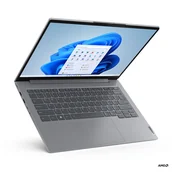 Laptopy - Lenovo ThinkBook 14 AMD Ryzen™ 5 7530U 35,6 cm (14") WUXGA 16 GB DDR4-SDRAM 512 GB SSD Wi-Fi 6 (802.11ax) Windows 11 Pro Niemiecki Szary 21KJ0019GE - miniaturka - grafika 1