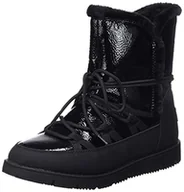 Botki damskie - Tom Tailor Damskie sztyblety 4293106, czarne, 40 UE - miniaturka - grafika 1