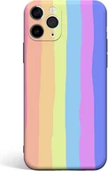 Etui i futerały do telefonów - König Design Etui kompatybilne z Apple iPhone 11 Pro Plastic Soft Phone Case - wielokolorowe etui na telefon komórkowy - miniaturka - grafika 1