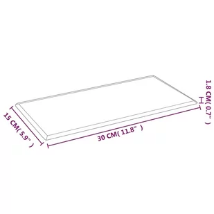 vidaXL Panele ścienne, 12 szt., brązowe, 30x15 cm, sztuczna skóra 343973 - Panele ścienne i boazeria - miniaturka - grafika 9