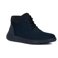 Moda i Uroda OUTLET - Geox Męskie buty U Portello Ankle Boot, granatowe, 42 EU, Navy, 42 EU - miniaturka - grafika 1
