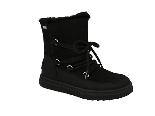 Tom Tailor Kids Dziewczęce 4270410007 modne kozaki, czarny, 34 EU