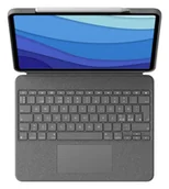 Etui do tabletów - Logitech Combo Touch for iPad Pro 12.9-inch (5th generation) Szary Smart Connector QWERTY Skandynawia - miniaturka - grafika 1