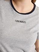Koszulki i topy damskie - t-shirt damski BURTON VAULT TEE Gray Heather - miniaturka - grafika 1