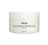 Maseczki do twarzy - Abib Overnight Mask With Rice Probiotics 80 ml Nocna maska regenerująca z probiotycznym ryżem - miniaturka - grafika 1