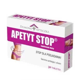 DOMOWA APTECZKA DOMOWA APTECZKA Apetyt Stop 30 tabl 8518801 - Spalacze tłuszczu - miniaturka - grafika 1