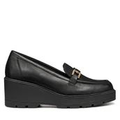 Półbuty damskie - Półbuty Geox D Miereille D563VB 00043 C9999 Czarny - miniaturka - grafika 1