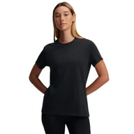 Koszulki i topy damskie - Damski t-shirt z nadrukiem Under Armour UA HWT Branded Core SS - czarny - miniaturka - grafika 1