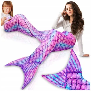 KOC OGON SYRENY MIĘKKI SYRENI ŚPIWÓR OTULACZ KOCYK NIEBIESKI DLA DZIECI - Otulacze KOC OGON SYRENY MIĘKKI SYRENI ŚPIWÓR OTULACZ KOCYK NIEBIESKI DLA DZIECI - Otulacze - miniaturka - grafika 1