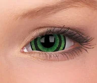 Soczewki kontaktowe - Maxvue Vision Crazy Sclera - Green Goblin - miniaturka - grafika 1